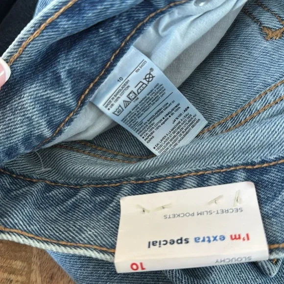 Trendy! 3 Pairs of Jeans Sz10 - 2 NEW! - Picture 10 of 16